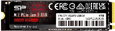 Накопитель SSD M.2 Silicon Power 1.0TB UD80 <SP01KGBP34UD8005> (PCI-E 3.0 х4, up to 3400/3000MBs, 3D TLC, NVMe 1.3, 600TBW, 22х80mm)