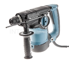 Перфоратор Makita HR2811F Перфоратор, крепление SDS-Plus, макс. энергия удара 2.93 Дж, мощность 800 Вт, вес 3.4 кг, кейс, подсветка