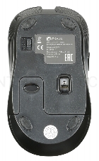 Мышь Oklick 610MWC черный оптическая (1600dpi) беспроводная USB (5but)