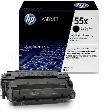 Тонер-картридж HP CE255X черный для LaserJet P3015/P3015d/P3015dn/P3015x 12500 стр.