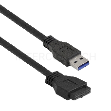 Планка USB на переднюю панель ExeGate U3H-625, 3,5, 4*USB3.0, черная, металл, подсоединение к мат. плате