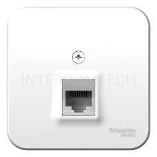 Розетка компьютерная ОП BLANCA RJ45 кат.5e изол. пласт. бел. SchE BLNIA045001