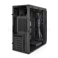 Корпус Miditower ExeGate XP-334UC (ATX, без БП, 1*USB+1*USB3.0+1*TypeC, аудио, черный)