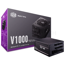 Блок питания 1000W Power Supply Cooler Master V1000, 1000W, ATX, 135mm, 12xSATA, 8xPCI-E(6+2), APFC, 80+ Platinum