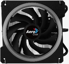 Кулер Aerocool Cylon 3H Soc-AM4/AM3+/1150/1151/1200 4-pin 13-24dB Al+Cu 125W 480gr LED Ret