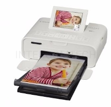 Принтер Canon SELPHY CP1300 White (2235C002), (портативный, термосублимационный, 10x15, 300x300dpi, LCD, USB, WiFi, PictBridge) белый