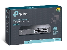 Сетевой коммутатор TP-Link SMB TL-SF1016DS Коммутатор неуправляемый 16 ports 10/100 Мбит/с