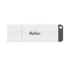 Флеш Диск Netac U185 256Gb <NT03U185N-256G-30WH>, USB3.0, с колпачком, пластиковая белая