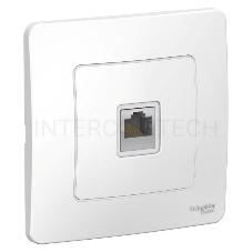 Розетка компьютерная СП BLANCA RJ45 кат.5e бел. SchE BLNIS045001