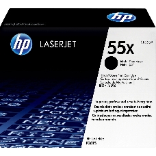Тонер-картридж HP CE255X черный для LaserJet P3015/P3015d/P3015dn/P3015x 12500 стр.