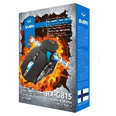 Игровая мышь SVEN RX-G815 (6+1кл. 500-8000 DPI. ПО. SoftTouch. RGB-подсветка. игров. упак) Игровая мышь SVEN RX-G815 (6+1кл. 500-8000 DPI. ПО. SoftTouch. RGB-подсветка. игров. упак)