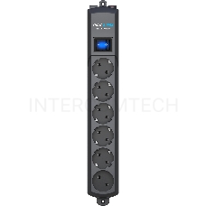 Сетевой фильтр Pilot S Max (5 euros + 1GP), 15A/3.5kVA, automatic, 10 m, graphite