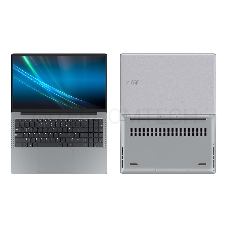 Ноутбук HIPER DZEN 15.6(1920x1080 (матовый) IPS)/Intel Core i5 1135G7(2.4Ghz)/8192Mb/256SSDGb/noDVD/Int:Intel UHD Graphics/Cam/BT/WiFi/43.8WHr/war 1y/1.7kg/Silver/DOS