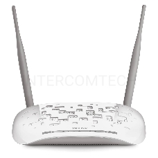 Сетевое оборудование TP-Link SOHO TD-W8961N(RU) 300 Мбит/с, 2T2R, ADSL2/ADSL+, Annex A, 4 порта 100 Мбит/с