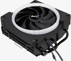 Кулер Aerocool Cylon 3H Soc-AM4/AM3+/1150/1151/1200 4-pin 13-24dB Al+Cu 125W 480gr LED Ret