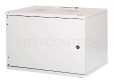 Шкаф коммутационный Lande NetBox Soho (LN-SH07U5440-LG-F0-2) настенный 7U 540x400мм пер.дв.металл задн.дв.стал.лист несъемн.бок.пан. направл.под закл.гайки 80кг серый IP20 сталь