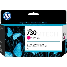 Картридж HP 730 пурпурный для HP DesignJet T1700, 130 мл