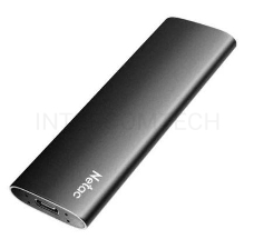 Внешний SSD накопитель Netac 500Gb Z SLIM <NT01ZSLIM-500G-32BK> (USB3.2, up to 520/480MBs, 100х29.5х9mm, Black)