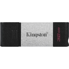 Накопитель KINGSTON DT80 32GB Flash USB 3.2 Gen 1, USB-C Storage