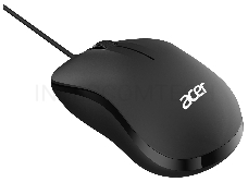 Мышь Acer OMW140 черный оптическая (1200dpi) USB (3but)