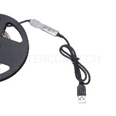 LED-лента с USB-коннектором 5 В IP23 5050 30 LED/м 3 м RGB управление со смартфона LAMPER