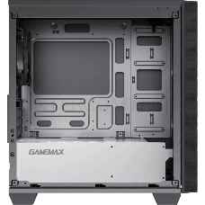 Компьютерный корпус, без блока питания mATX Gamemax Aero Mini mATX case, black, w/o PSU, w/1xUSB3.0+1xUSB2.0, w/3x12cm ARGB front fans GMX-12-Rainbow-D), w/1x12cm ARGB rear fan (GMX-12-Rainbow-D)