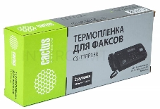 Термопленка Cactus CS-TTRP136 (2x100м) для факсов Panasonic (KXF-A136) FP10х/121/128/141/195/2хх/300