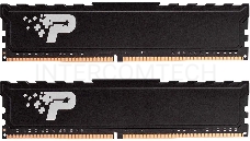 Оперативная память DDR 4 DIMM 8Gb (4Gbx2) PC21300, 2666Mhz, PATRIOT SL Premium (PSP48G2666KH1) (retail)