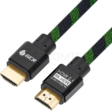 Кабель Greenconnect HDMI 2.1, 8K 60Hz, 4K 144Hz, 1.0m , динамический HDR 4:4:4, Ultra HD, 48.0 Гбит/с, тройное экранирование, ферритовые фильтры, GCR-51833 Greenconnect Кабель HDMI 2.1, 8K 60Hz, 4K 144Hz, 1.0m , динамический HDR 4:4:4, Ultra HD, 48.0 Гбит