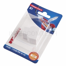 Переходник сетевой LAN, (гнездо 8Р8С (Rj-45) - 2 гнезда 8Р8С (Rj-45))