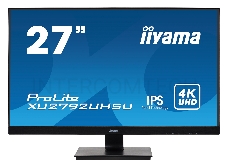 Монитор 27 Iiyama XU2792UHSU-B1 черный IPS LED 16:9 DVI HDMI M/M матовая 300cd 178гр/178гр 3840x2160 DisplayPort QHD USB 4.6кг