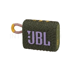 Динамик JBL GO 3 Портативная акустика, зеленый