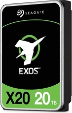 Жесткий диск SEAGATE HDD Server Exos X20 HDD 512E/4KN ( 3.5/ 20TB/ SAS 12Gb/s / 7200rpm)
