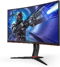 Монитор 27 AOC C27G2ZU Black-Red (VA, изогнутый, 1920x1080, 240Hz, 0.5 ms, 178°/178°, 300 cd/m, 80M:1, +2xHDMI 2.0, +Di