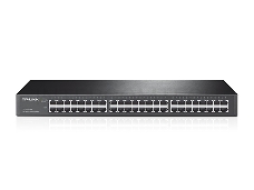 Сетевой коммутатор  TP-Link SMB TL-SG1048 Коммутатор 48-port Gigabit Switch, 1U 19-inch rack-mountable steel case