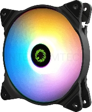 Кулер для корпуса ПК Gamemax FN-12Rainbow-C2, 12CM ARGB rainbow fan, 3pin+4Pin connector