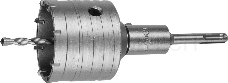 Коронка твердосплавная STAYER PROFESSIONAL 29190-73_z01  в сборе SDS+ d73мм