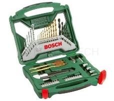 Набор принадлежностей Bosch X-Line-50 50 предметов (жесткий кейс)