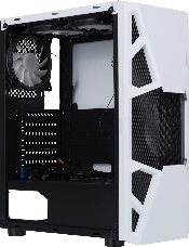 Корпус Formula CL-3303W RGB белый без БП ATX 6x120mm 2xUSB2.0 1xUSB3.0 audio bott PSU