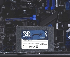Накопитель SSD Patriot P210 2TB, SATA 2.5, P210S2TB25, 520/430, RET