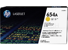 Тонер Картридж HP 654A CF332A желтый для HP CLJ Ent M651n/M651dn/M651xh/M680dn/M680f (15000стр.)