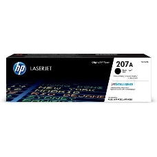 Тонер-картридж HP 207A лазерный черный (1350 стр)
