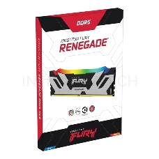 Память Kingston 32GB DDR5 6000MT/s CL32 DIMM FURY Renegade RGB XMP