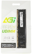 Память AGI 16Gb DDR4 3200MHz AGI320016UD138 UD138 RTL PC4-25600 DIMM 288-pin 1.2В Ret