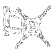 Кронштейн ONKRON Кронштейн ONKRON/ 32-55 макс. 400*400, 2 колена, наклон -5º+8º, поворот 180º макс, от стены 55-500мм, белый