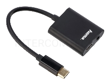 Разветвитель USB 2.0 Hama 00135748 2порт. черный