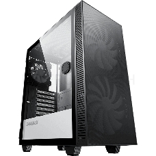 Компьютерный корпус, без блока питания ATX Gamemax Aero ATX case, black, w/o PSU, w/1xUSB3.0+1xUSB2.0, w/2x20cm ARGB GMX-20-ARGB front fans, w/1x12cm ARGB GMX-12-Rainbow-D fan