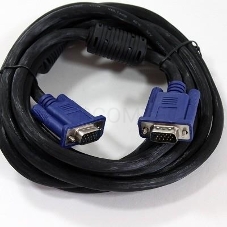 Кабель монитор-SVGA card (15M-15M) 3.0м 2 фильтра VCOM