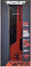Оперативная память 16Gb DDR4 3600MHz Patriot Viper Elite II (PVE2416G360C0) CL20