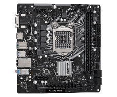 Материнская плата ASRock H470M-HVS LGA1200, H470, 2*DDR4, D-Sub+HDMI, 4xSATA3 6.0, 2xUSB 3.2, 4xUSB 2.0, mATX